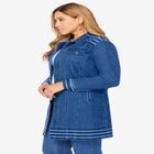 Long Denim Jacket image number null