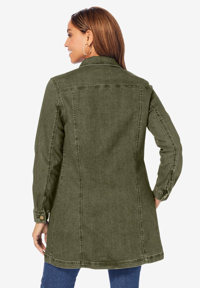 Long Denim Jacket image number 1