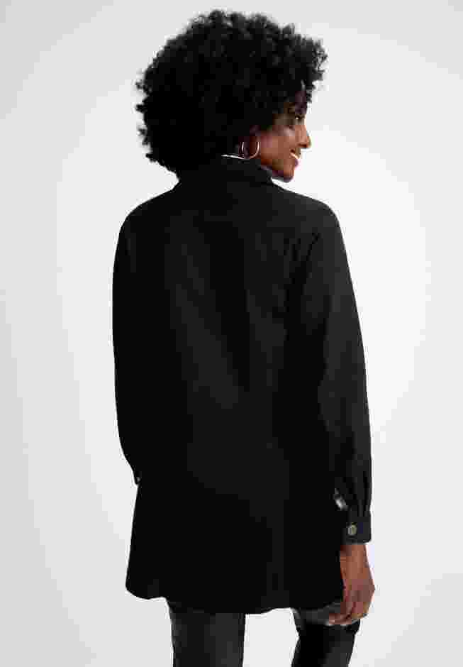 Long Denim Jacket image number 1