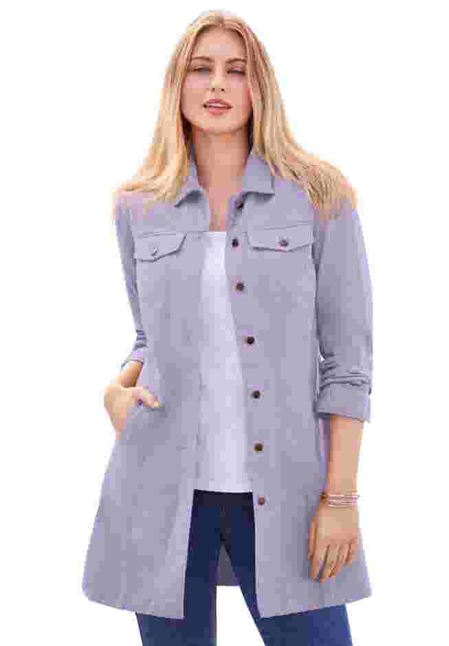 Long Denim Jacket image number 0