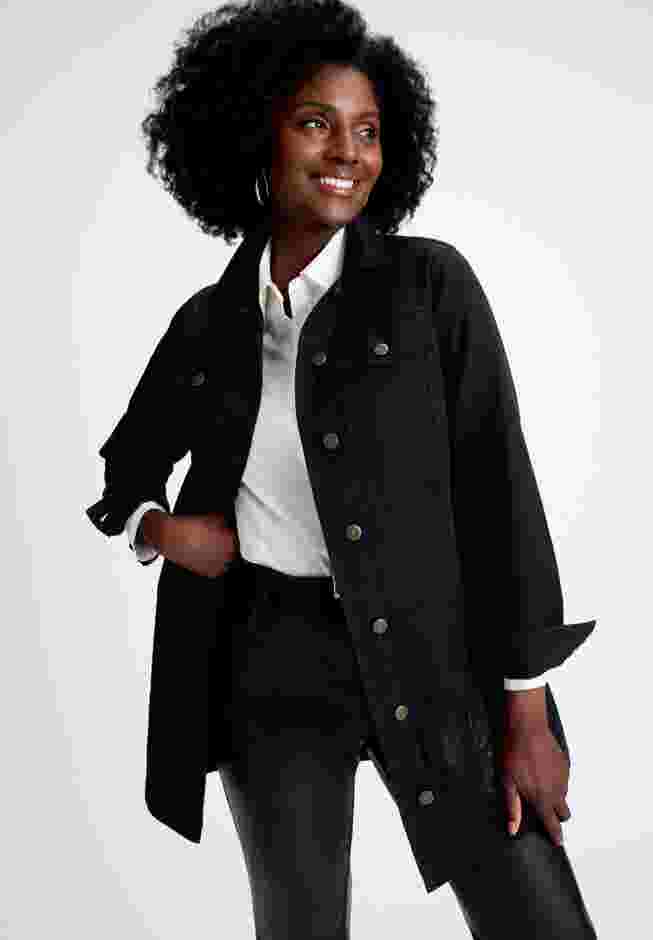 Long Denim Jacket image number 0