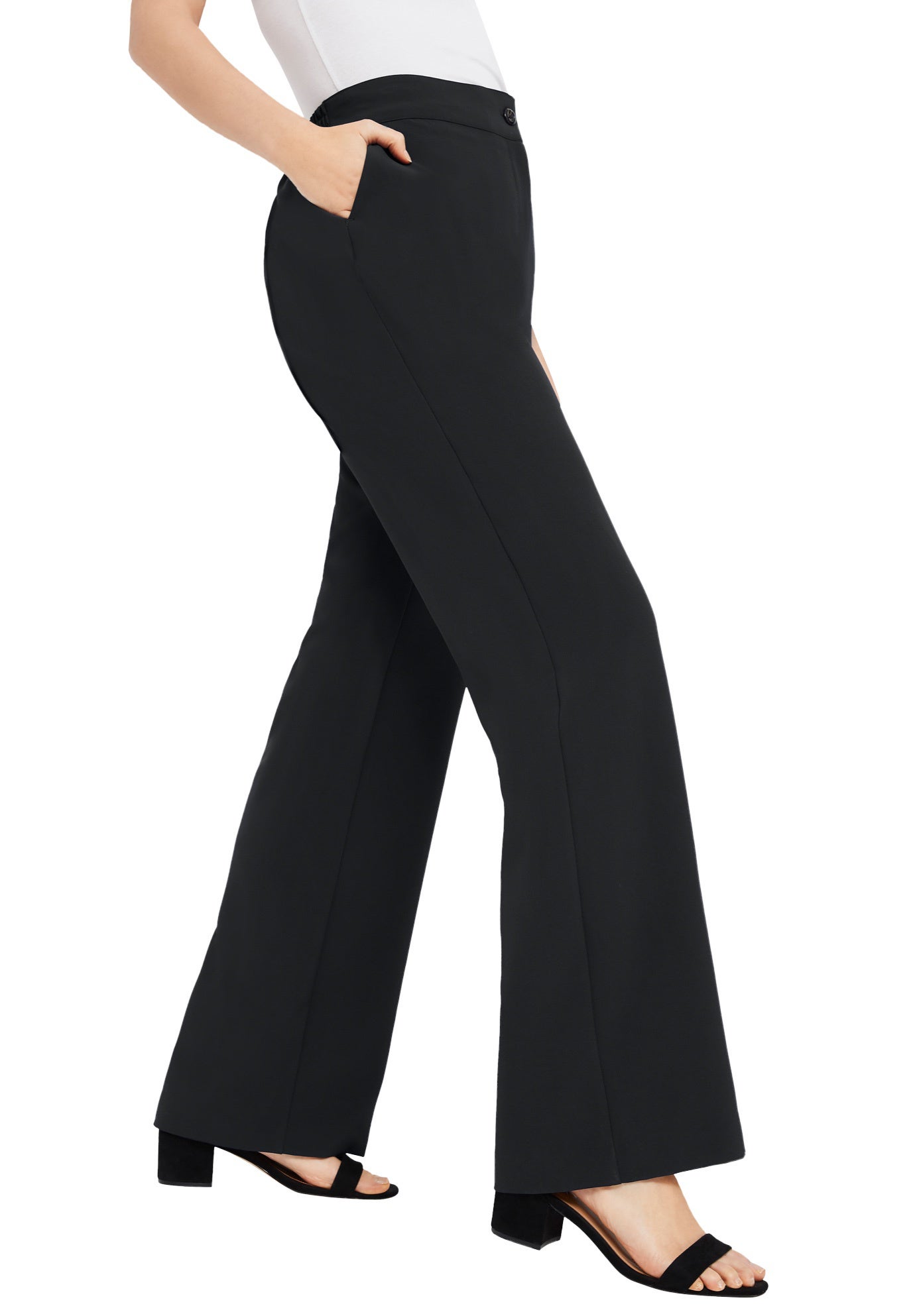 Tummy Control Bi-Stretch Bootcut Pant image number 0