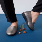 The June Leather-Like Slip On Flat image number null