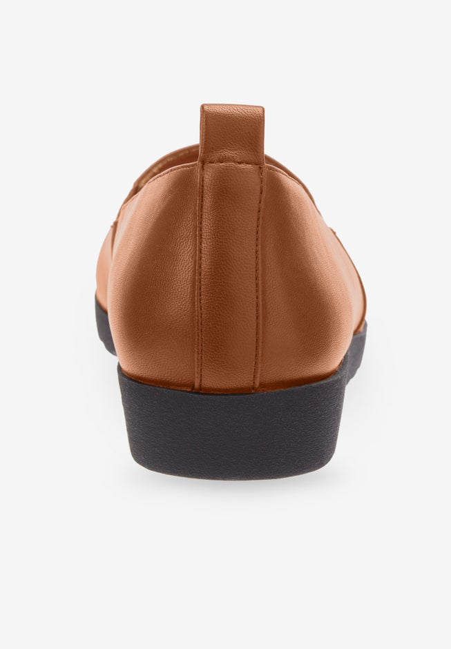 The June Leather-Like Slip On Flat image number 2