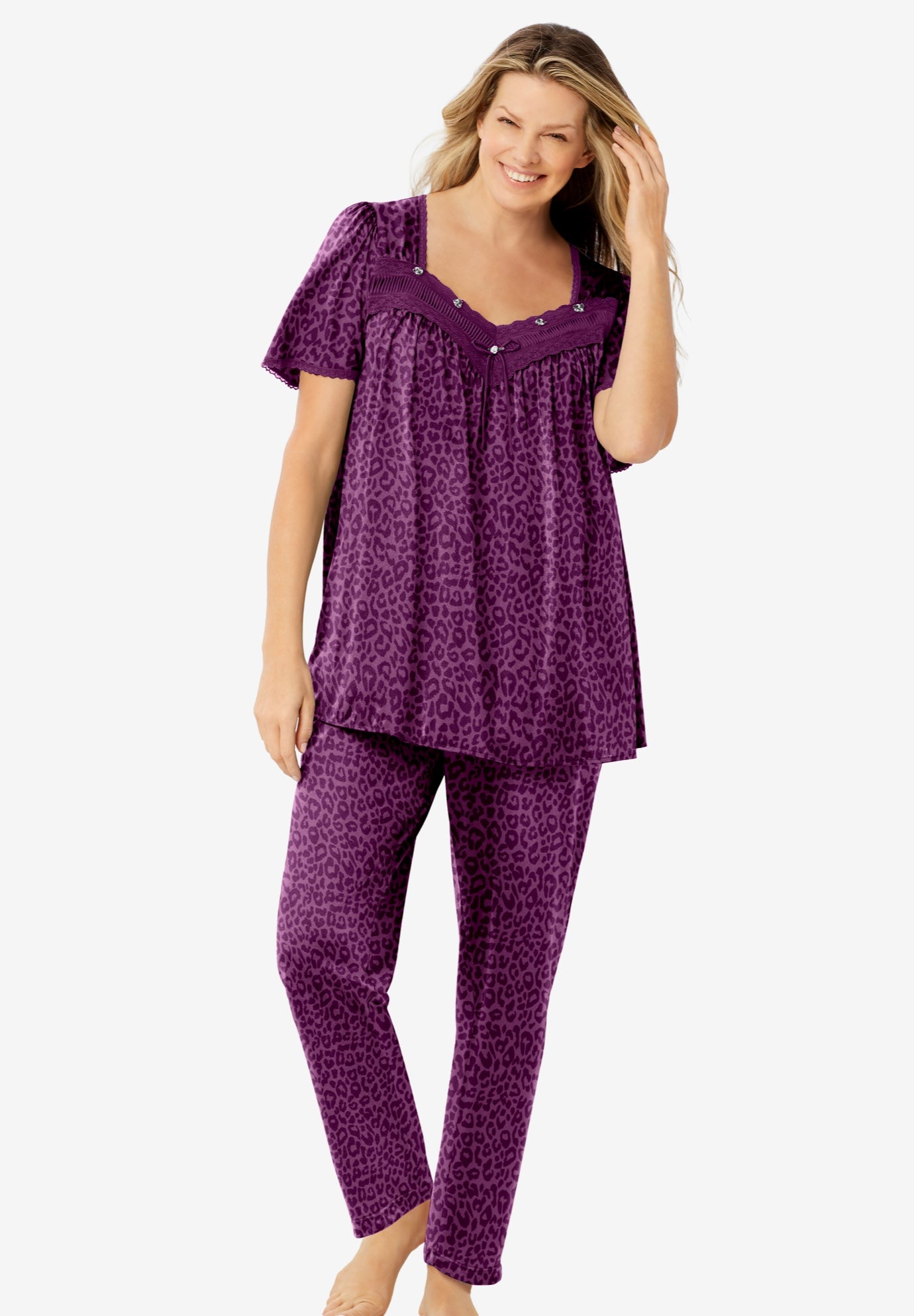 Silky 2-Piece PJ Set  image number 0