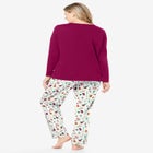 Long Sleeve Knit PJ Set image number null