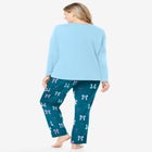 Long Sleeve Knit PJ Set image number null