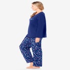 Long Sleeve Knit PJ Set image number null