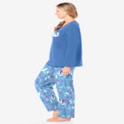 Long Sleeve Knit PJ Set image number null