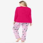 Long Sleeve Knit PJ Set image number null