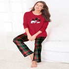 Long Sleeve Knit PJ Set image number null