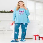 Long Sleeve Knit PJ Set image number null