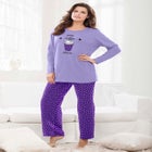 Long Sleeve Knit PJ Set image number null