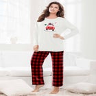 Long Sleeve Knit PJ Set image number null