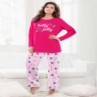 Long Sleeve Knit PJ Set image number null
