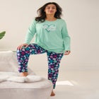Long Sleeve Knit PJ Set image number 0