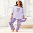 Long Sleeve Knit PJ Set image number null