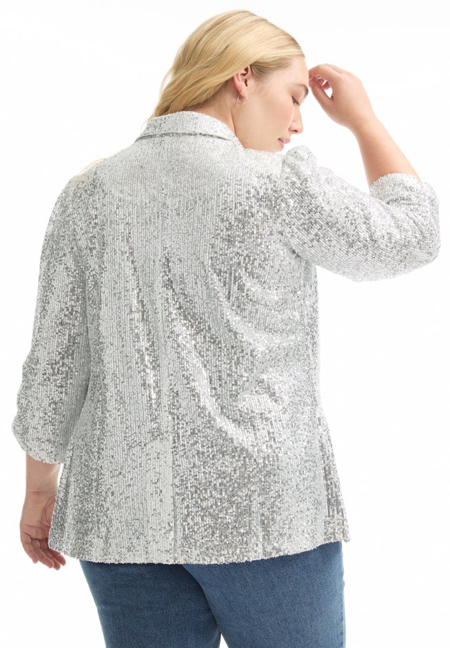 Sequin Blazer image number 1