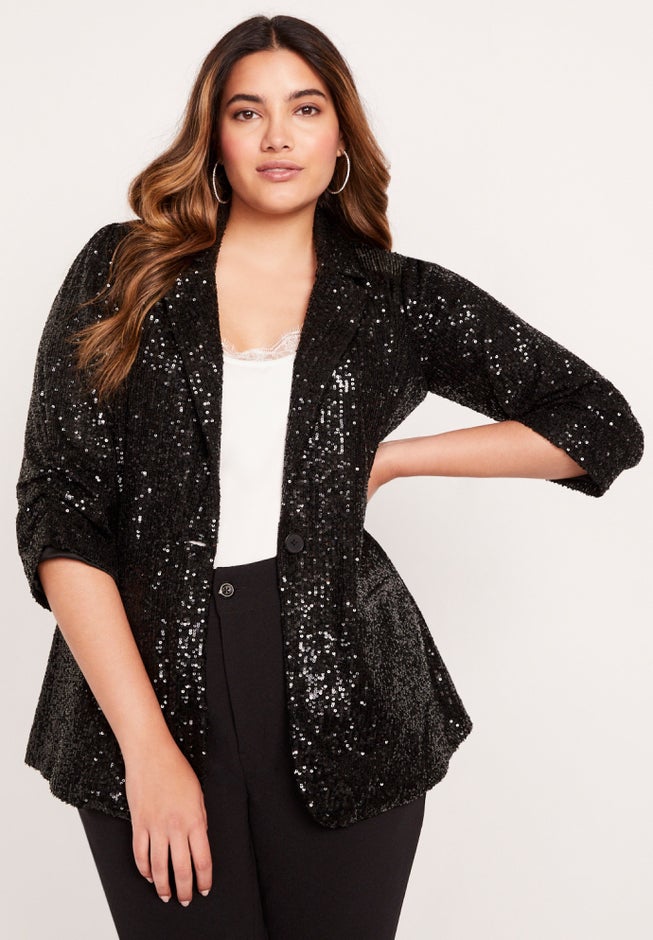 Sequin Blazer image number 0