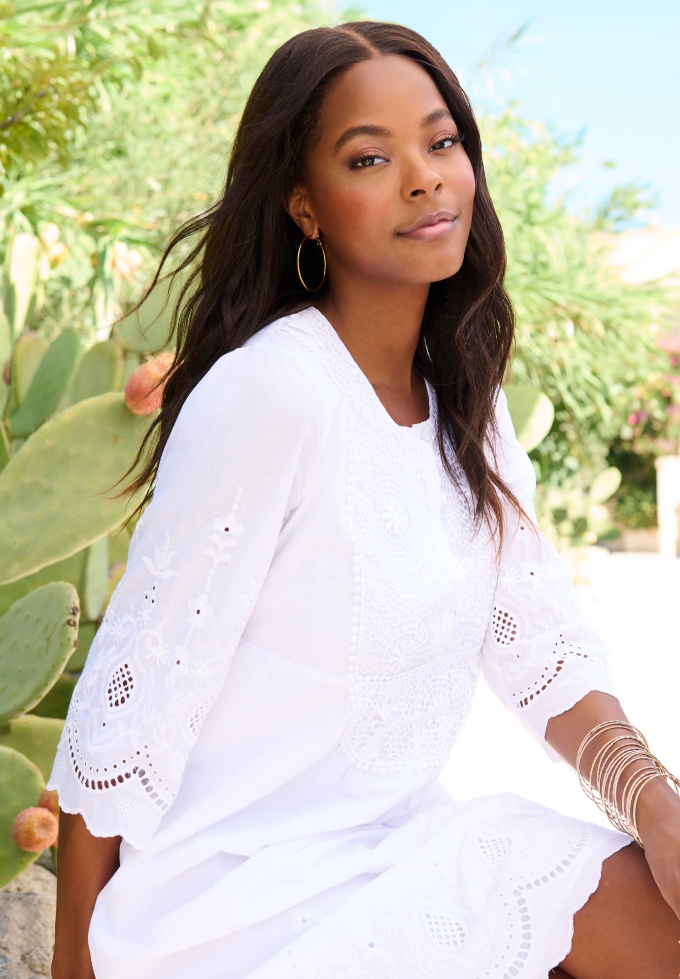 Cotton Lace Dress image number 3