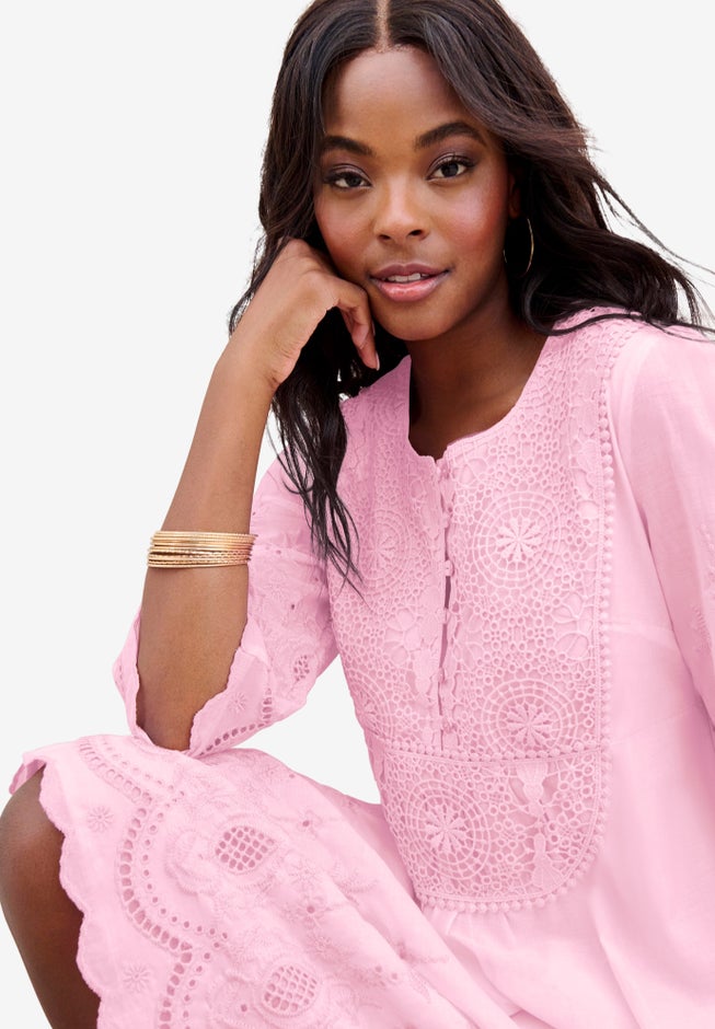 Cotton Lace Dress image number 3