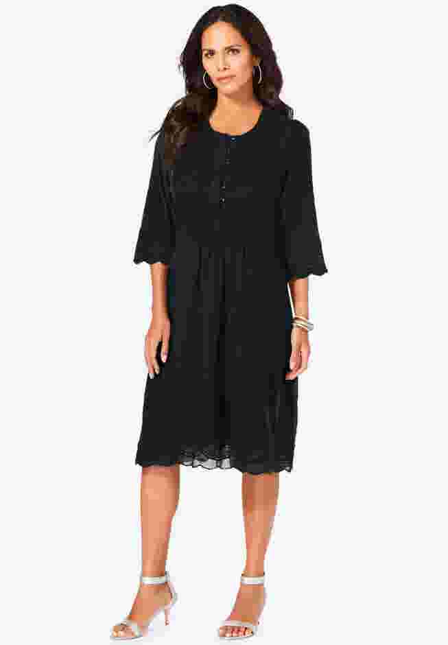 Cotton Lace Dress image number 0