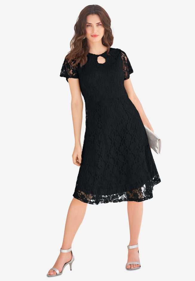 Keyhole Lace Dress image number 0
