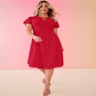 Keyhole Lace Dress image number 0