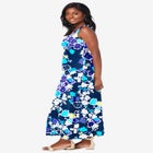 Stretch Cotton Tank Maxi Dress image number null