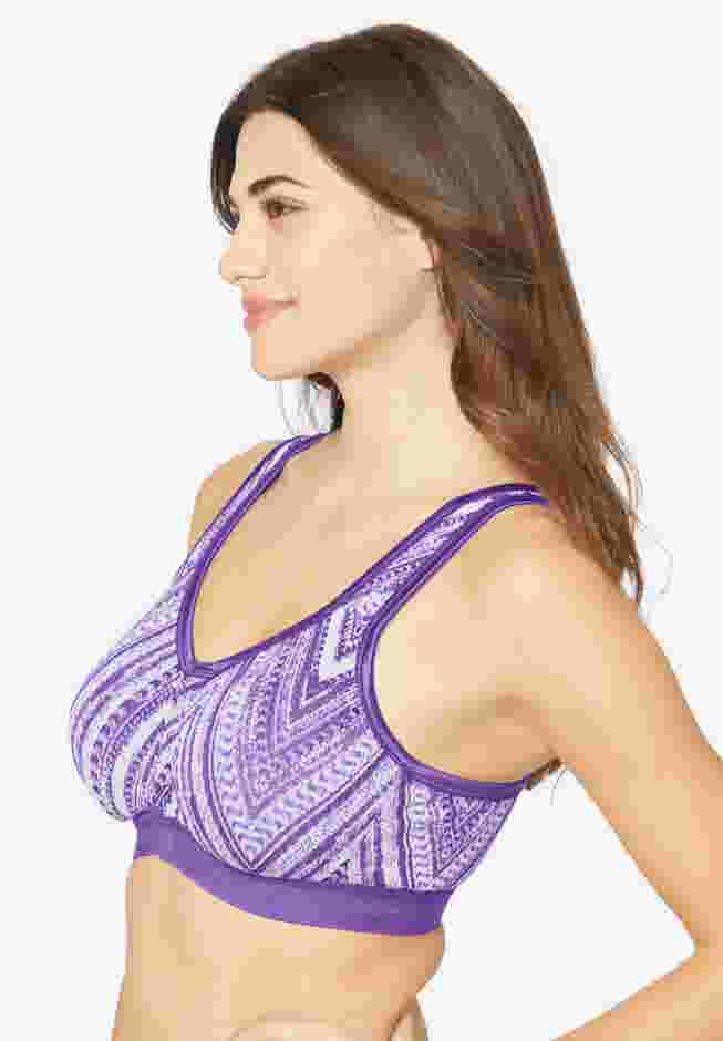Wireless Front-Close Lounge Bra image number 2