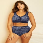 Wireless Front-Close Lounge Bra image number null