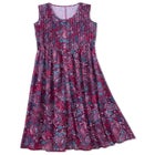 Pintucked Sleeveless Dress image number null