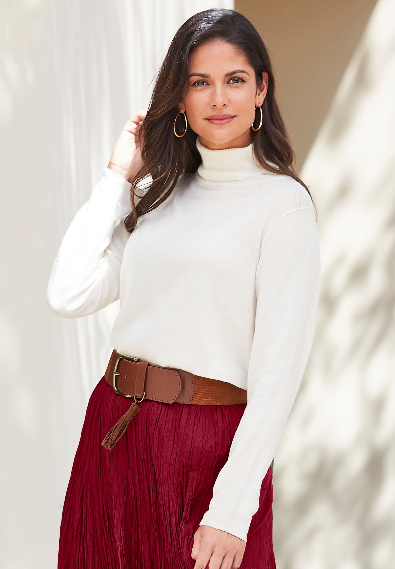 Carefree Cashmere Turtleneck image number 0