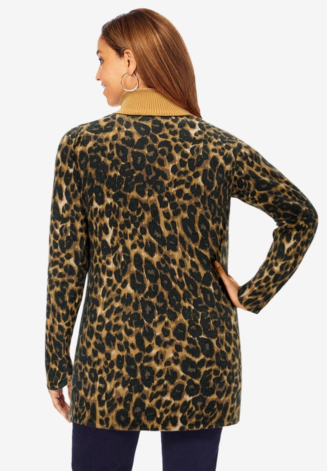 Cotton Cashmere Turtleneck image number 1