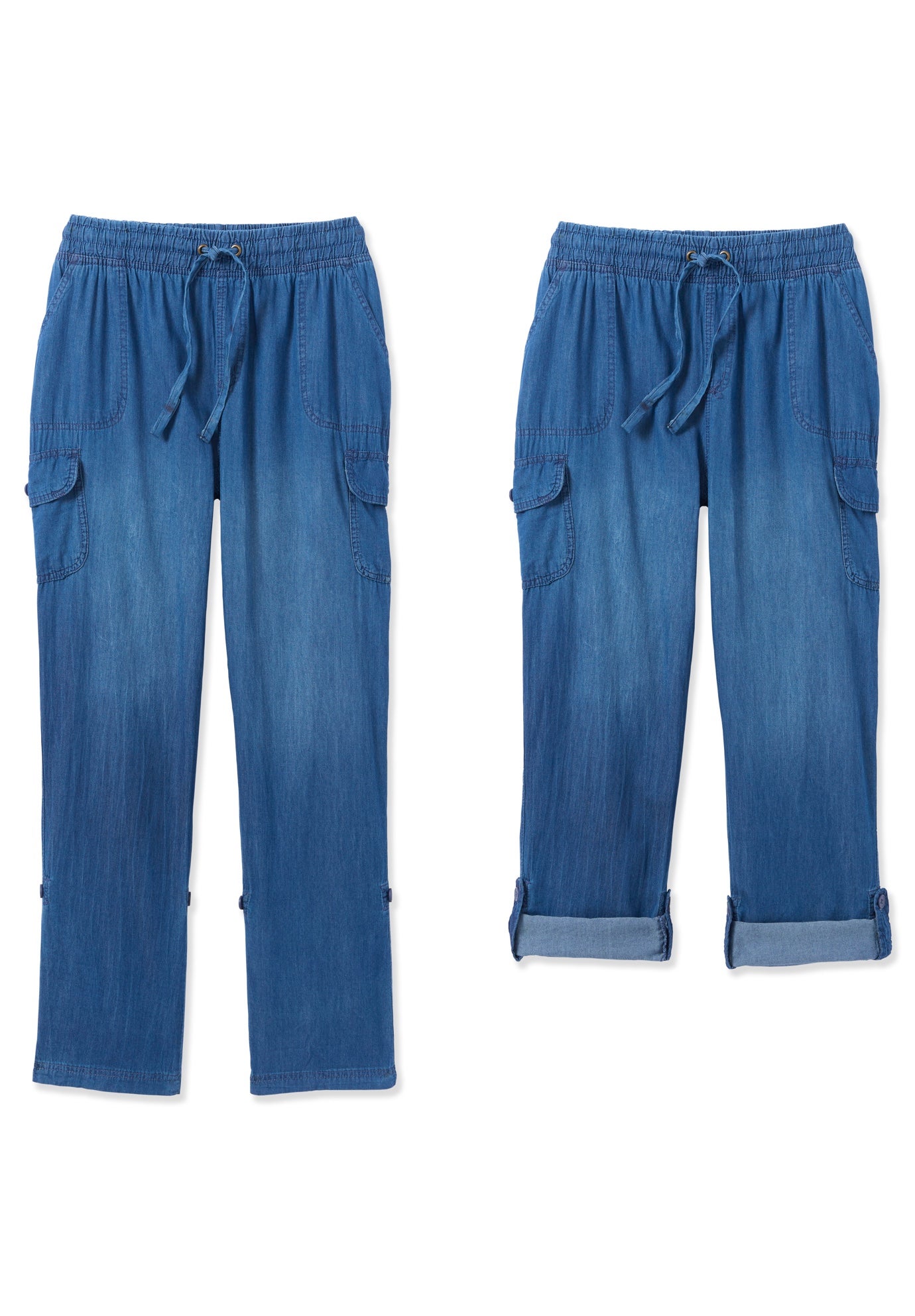 Convertible Length Cargo Pant/Capri image number 7