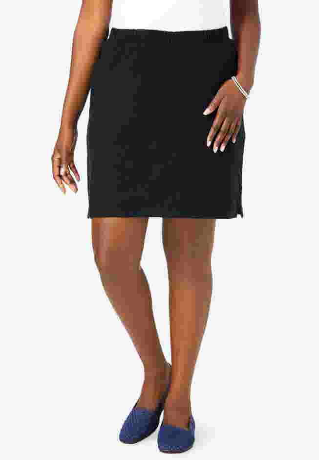 Everyday Stretch Cotton Skort image number 0