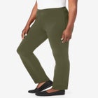 Everyday Stretch Cotton Straight Leg image number null