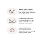 Wonderwire® Front-Close Underwire Bra 1245 image number null