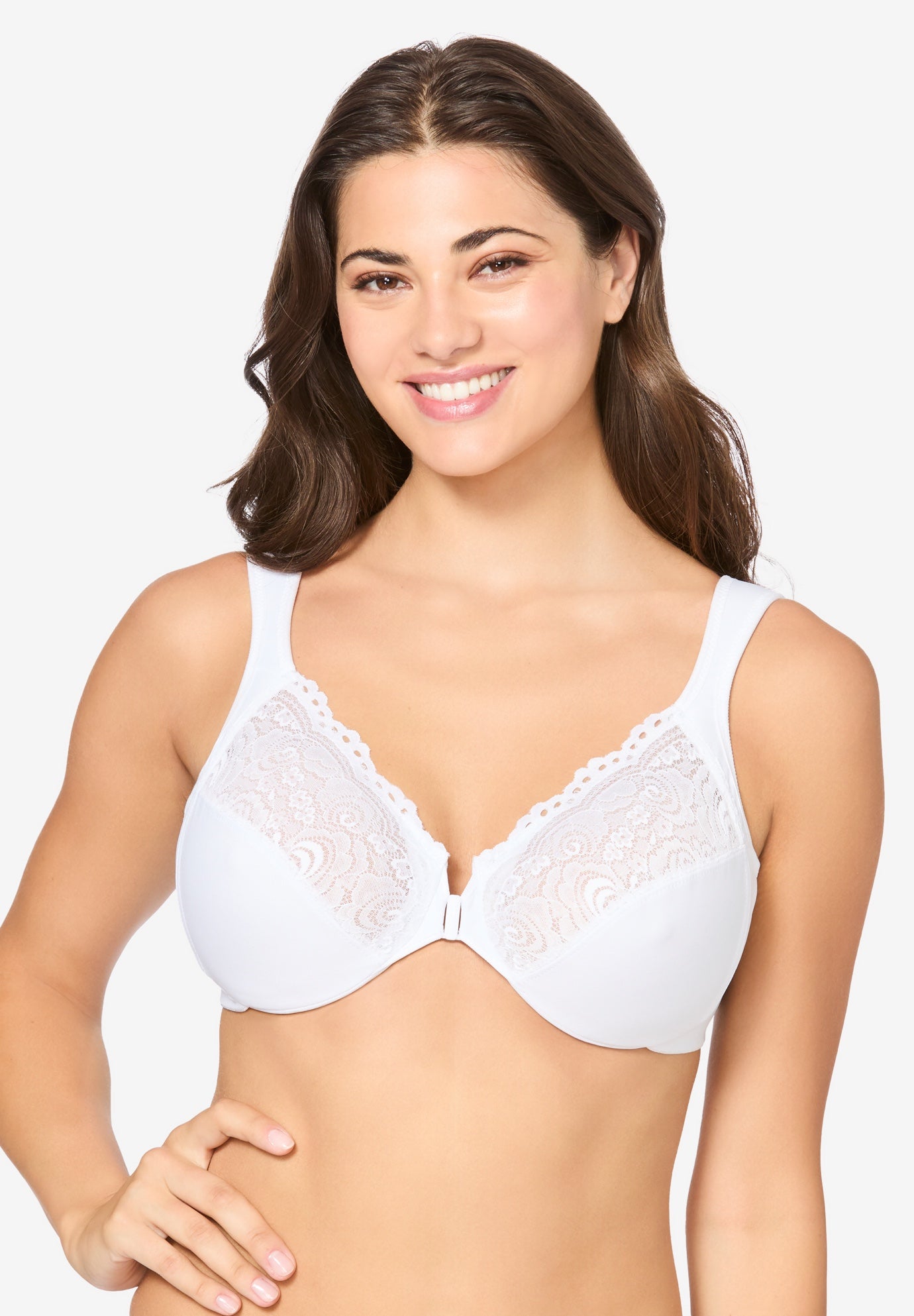 Wonderwire® Front-Close Underwire Bra 1245 image number 0