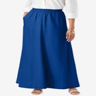 Linen Maxi Skirt image number null