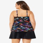 Keyhole Tankini Swim Top  image number 1