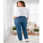 Perfect All-Cotton Back-Elastic Denim Jeans image number null