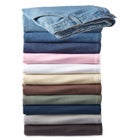 Perfect Back-Elastic Gap-Free Straight-Leg Cotton Jeans image number 4