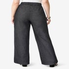 Plus Size Comfort Stretch Wide Leg Jean image number null