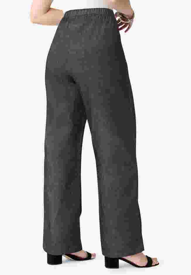 Comfort Stretch Wide Leg Jean image number 2