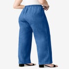 Plus Size Comfort Stretch Wide Leg Jean image number null