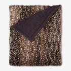 Faux Fur Animal Print Blanket image number 0