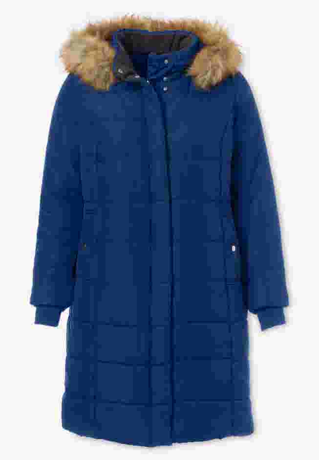 Mid Length Quilted Puffer Jacket image number 5