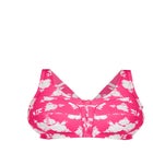 Cotton Back-Close Wireless Bra image number null