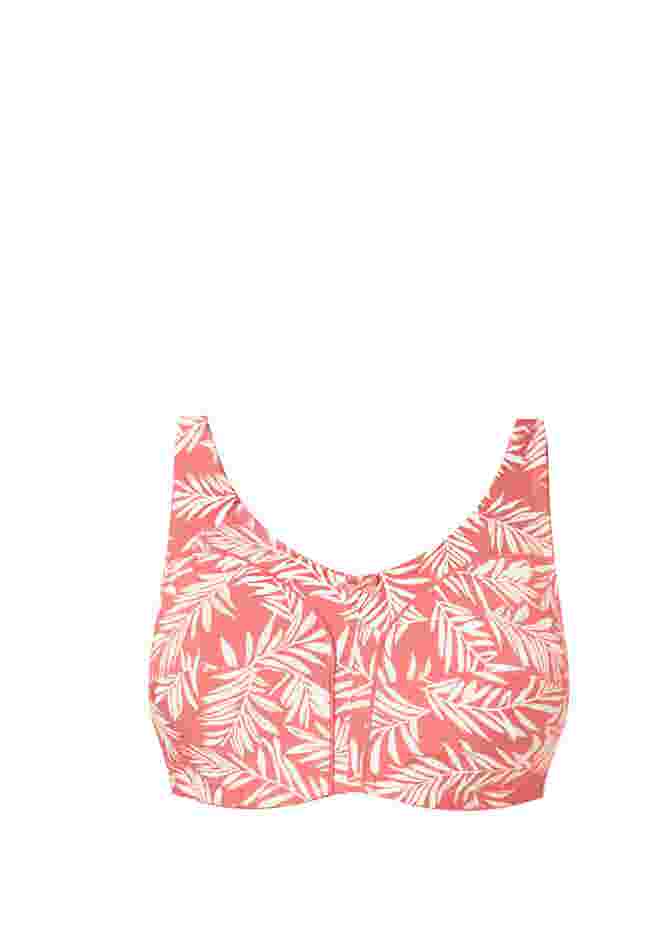 Cotton Back-Close Wireless Bra image number 3